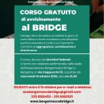 CORSO GRATUITO DI AVVICINAMENTO AL BRIDGE<BR> BERGAMASCA BRIDGE