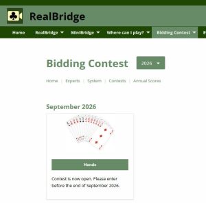 REALBRIDGE BIDDING CONTEST