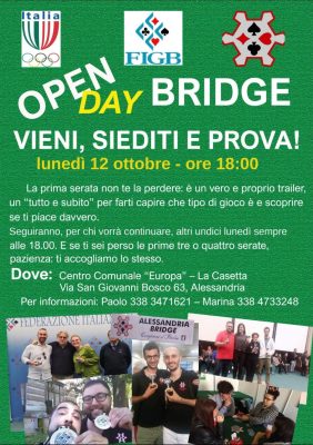 OPEN DAY ALESSANDRIA